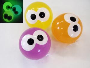 スーパーボール　光るメダマ45mm