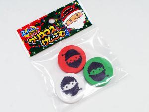 スノーキッズ　クリスマスけしごむ