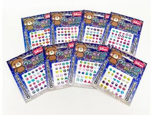 ワンポイントジュエルシール