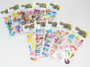 ぷっくり3Dミニシール